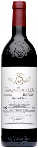 Вино Ribera del Duero DO Vega Sicilia Unico 1990