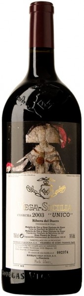 Вино Ribera del Duero DO, Vega Sicilia "Unico", 2003, 1.5 л