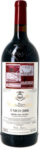 Вино Ribera del Duero DO, Vega Sicilia "Unico", 2006, 1.5 л