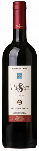 Вино Ribera del Duero DO, "Vina Sastre" Crianza, 2008