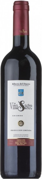 Вино Ribera del Duero DO, "Vina Sastre" Crianza, 2012