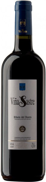 Вино Ribera del Duero DO, "Vina Sastre" Roble, 2012