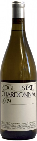 Вино Ridge,"Estate" Chardonnay, 2009