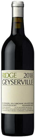 Вино Ridge, "Geyserville", 2018