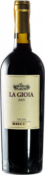 Вино Riecine, "La Gioia", Toscana IGT, 2005