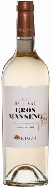 Вино Rigal, "Original" Gros Manseng, Cotes de Gascogne IGP, 2020