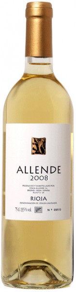Вино Rioja DOC "Allende" blanco, 2008