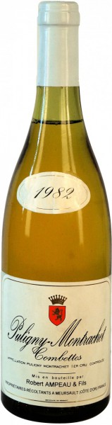 Вино Robert Ampeau et Fils, Puligny-Montrachet Premier Cru Combettes AOC, 1982