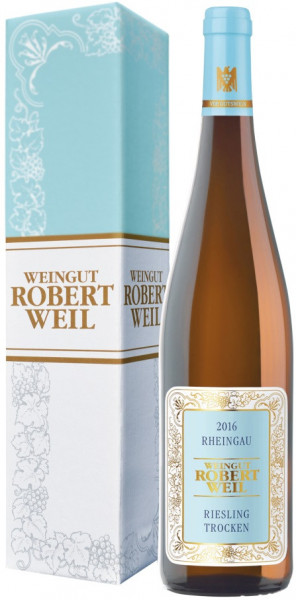 Вино Robert Weil, Rheingau Riesling Trocken, 2017, gift box