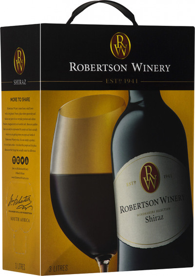 Вино Robertson Winery, Shiraz, 2017, bag-in-box, 3 л