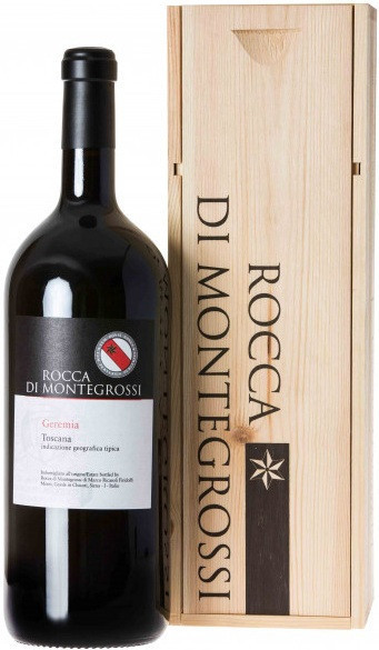 Вино Rocca di Montegrossi, "Geremia", Toscana IGT, 2015, wooden box, 1.5 л