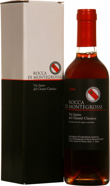 Вино Rocca di Montegrossi, Vin Santo del Chianti Classico DOC, 2008, gift box, 0.375 л