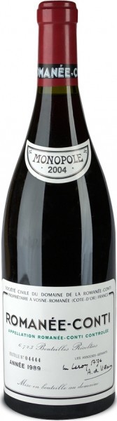 Вино Romanee-Conti Grand Cru AOC 2004