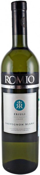 Вино "Romio" Sauvignon Blanc, Friuli Grave DOC, 2012