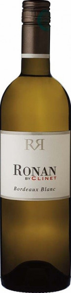Вино "Ronan by Clinet" Blanc, Bordeaux AOC, 2018