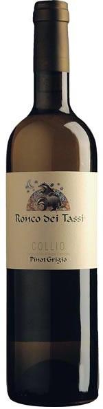 Вино Ronco dei Tassi, Pinot Grigio, Collio DOC, 2011