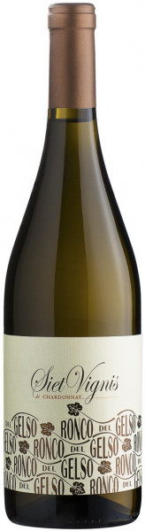 Вино Ronco del Gelso, "Siet Vignis" di Chardonnay, Friuli Isonzo DOC, 2016