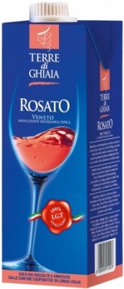 Вино Rosato Terre di Ghiaia IGT (Tetra Pak), 1 л