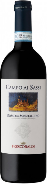 Вино Rosso di Montalcino DOC "Campo ai Sassi", 2019