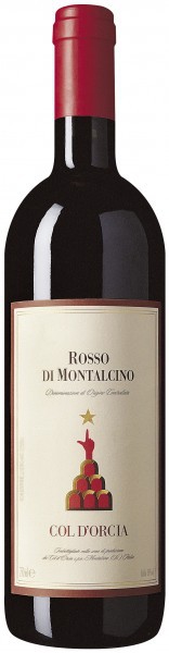 Вино Rosso di Montalcino DOC (Col D'Orcia), 2007, 0.375 л