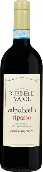 Вино Rubinelli Vajol, Valpolicella Ripasso Сlassico Superiore DOC, 2014, 6 л