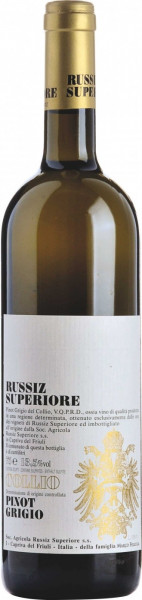 Вино Russiz Superiore, Collio Pinot Grigio DOC, 2022