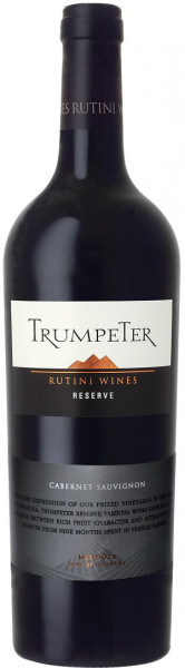 Вино Rutini, "Trumpeter" Cabernet Sauvignon Reserve, 2015