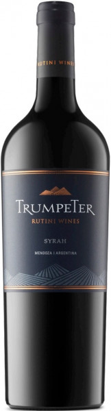 Вино Rutini, "Trumpeter" Syrah, 2018
