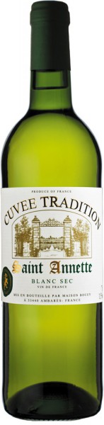 Вино Saint Annette "Cuvee Tradition", Blanc Sec