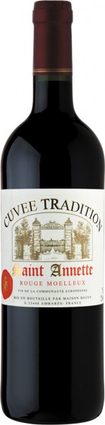 Вино Saint Annette "Cuvee Tradition", Rouge Moelleux