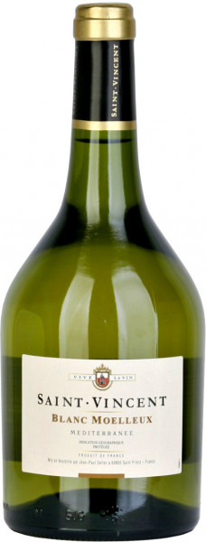 Вино "Saint-Vincent" Blanc Moelleux, Mediterranee IGP