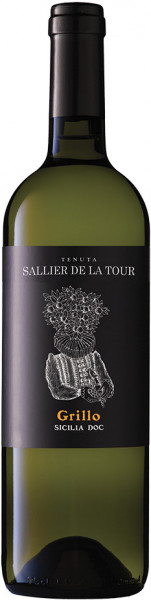 Вино Sallier de La Tour, Grillo, Sicilia DOC, 2021