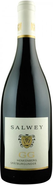 Вино Salwey, Henkenberg Spatburgunder GG, 2012, 3 л