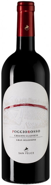 Вино San Felice, "Poggio Rosso" Chianti Classico Gran Selezione DOCG, 2016