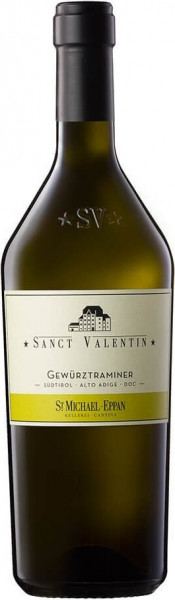 Вино San Michele-Appiano, "Sanct Valentin" Gewurztraminer, Alto Adige DOC, 2016