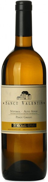 Вино San Michele-Appiano, "Sanct Valentin" Pinot Grigio, Alto Adige DOC, 2010