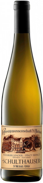 Вино San Michele-Appiano, Weissburgunder-Pinot Bianco "Schulthauser", 2016