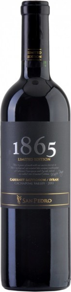 Вино San Pedro, "1865" Limited Edition, Cabernet Sauvignon/Syrah, 2011