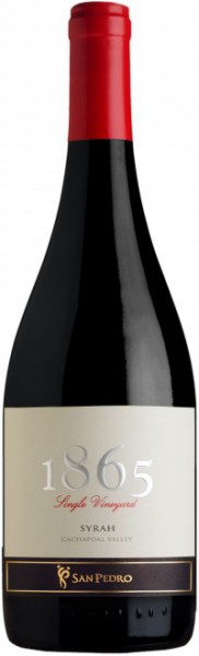 Вино San Pedro, "1865" Single Vineyard Syrah, 2010