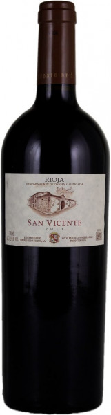 Вино "San Vicente", Rioja DOCa, 2013