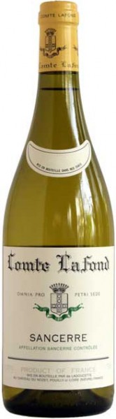 Вино Sancerre "Comte Lafond" AOC Blanc, 2007