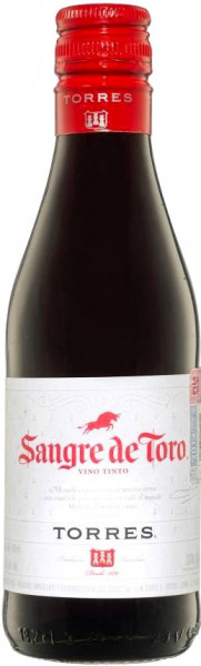 Вино "Sangre de Toro", Original, Catalunya DO, 2017, 0.187 л