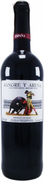 Вино "Sangre y Arena" Tinto Seco