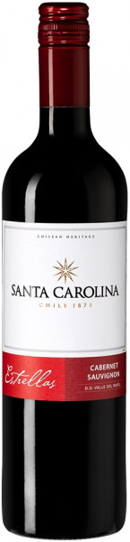 Вино Santa Carolina, "Estrellas" Cabernet Sauvignon, 2018