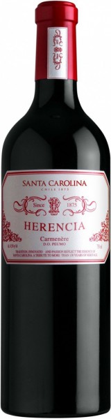 Вино Santa Carolina, "Herencia" Carmenere, Peumo DO, 2009