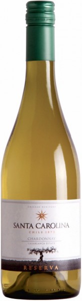 Вино Santa Carolina, "Reserva" Chardonnay, Valle de Casablanca DO, 2009