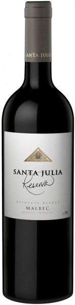Вино "Santa Julia" Reserva, Malbec, 2012