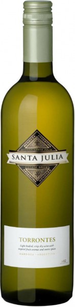 Вино Santa Julia, Torrontes, 2013