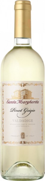 Вино Santa Margherita, Pinot Grigio, Valdadige DOC, 2014, 0.375 л