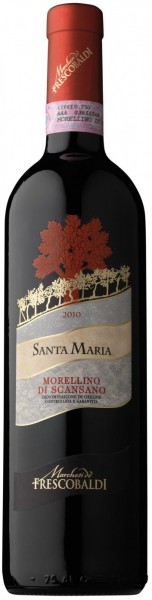 Вино "Santa Maria", Morellino di Scansano DOC, 2010